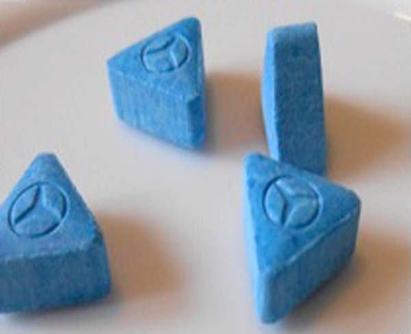 Blue Mercedes Ecstasy Pills for sale in UK